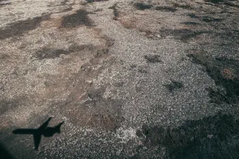 Flying in