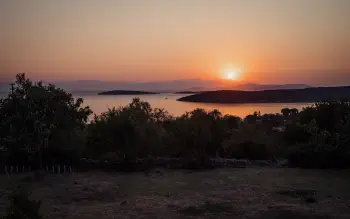 Sunset, landscape