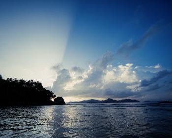 Sunset, Anse Severe