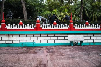 The statues and figurines at Haw Par villa / Tiger balm park